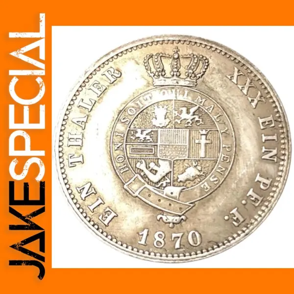 Mecklenburg-Strelitz 1 Thaler Silver Coin Replica