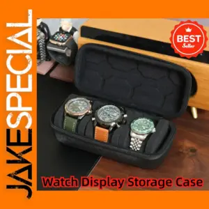Elegant Watch Organizer and Travel Case