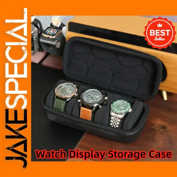 Elegant Watch Organizer and Travel Case