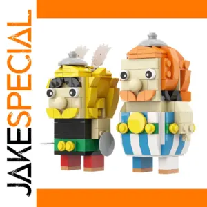 Asterix and Obelix Brickheadz Building Set 296PCS