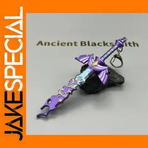 Decayed Master Sword Metal Toy Model 13cm