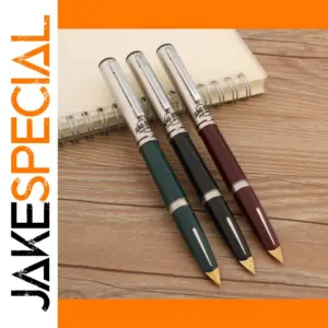 Classic Stainless Steel Fountain Pen 0.5mm