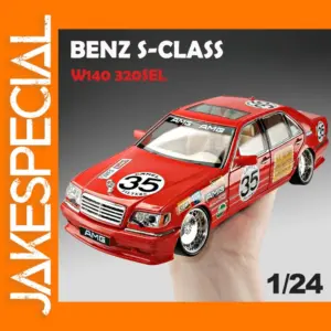 Diecast 1/24 Scale Benz W140 Model Car