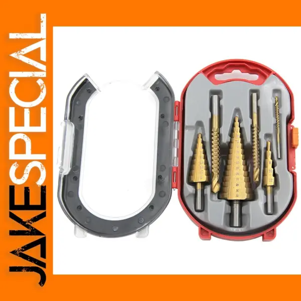 Triangular Handle Ladder Drill Bit Set 6pc
