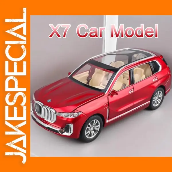 1:32 X7 Alloy Diecast Model SUV with Sound & Light