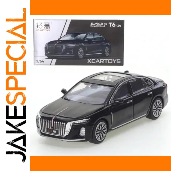 1/64 Diecast Red Flag H5 Alloy Car Model