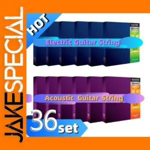 Premium Coated Acoustic/Electric Guitar Strings 80/20 & Phosphor Bronze