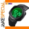 100M Waterproof Digital Sport Watch for Men