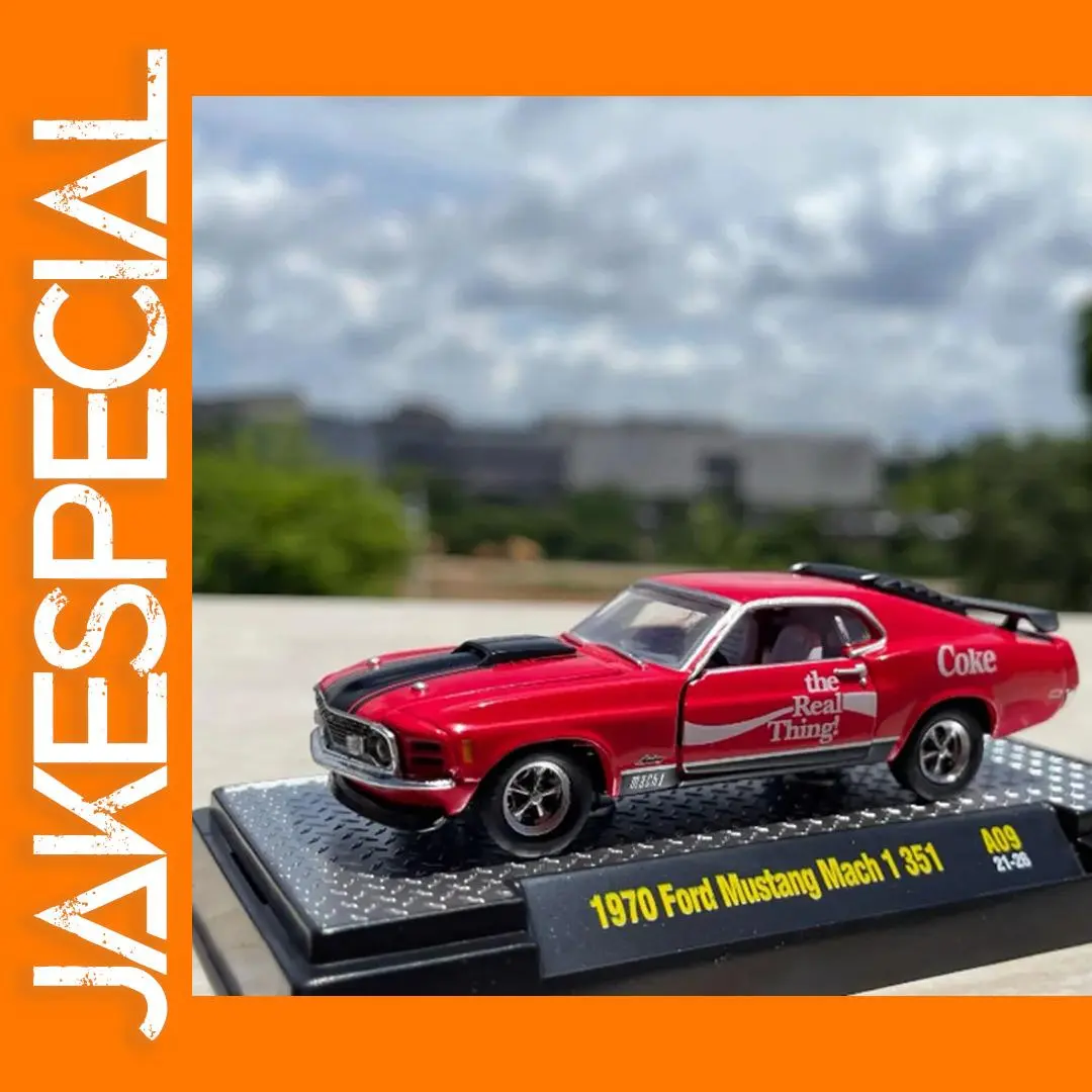 1970 Ford Mustang Mach 1 Diecast Model 1:64 1 1970 Ford Mustang Mach 1 Diecast Model 1:64