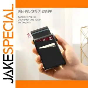 Men's Aluminum Card Holder Wallet with RFID