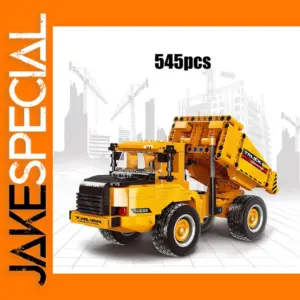 545-Piece Dump Truck Building Block Set
