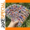 10 Sheets Kids Cartoon Vehicle Stickers