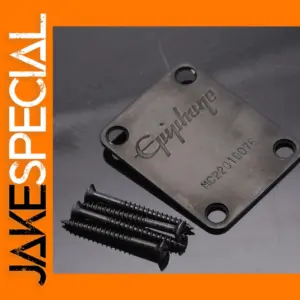 Electric Guitar Bass Neck Plate with Screws