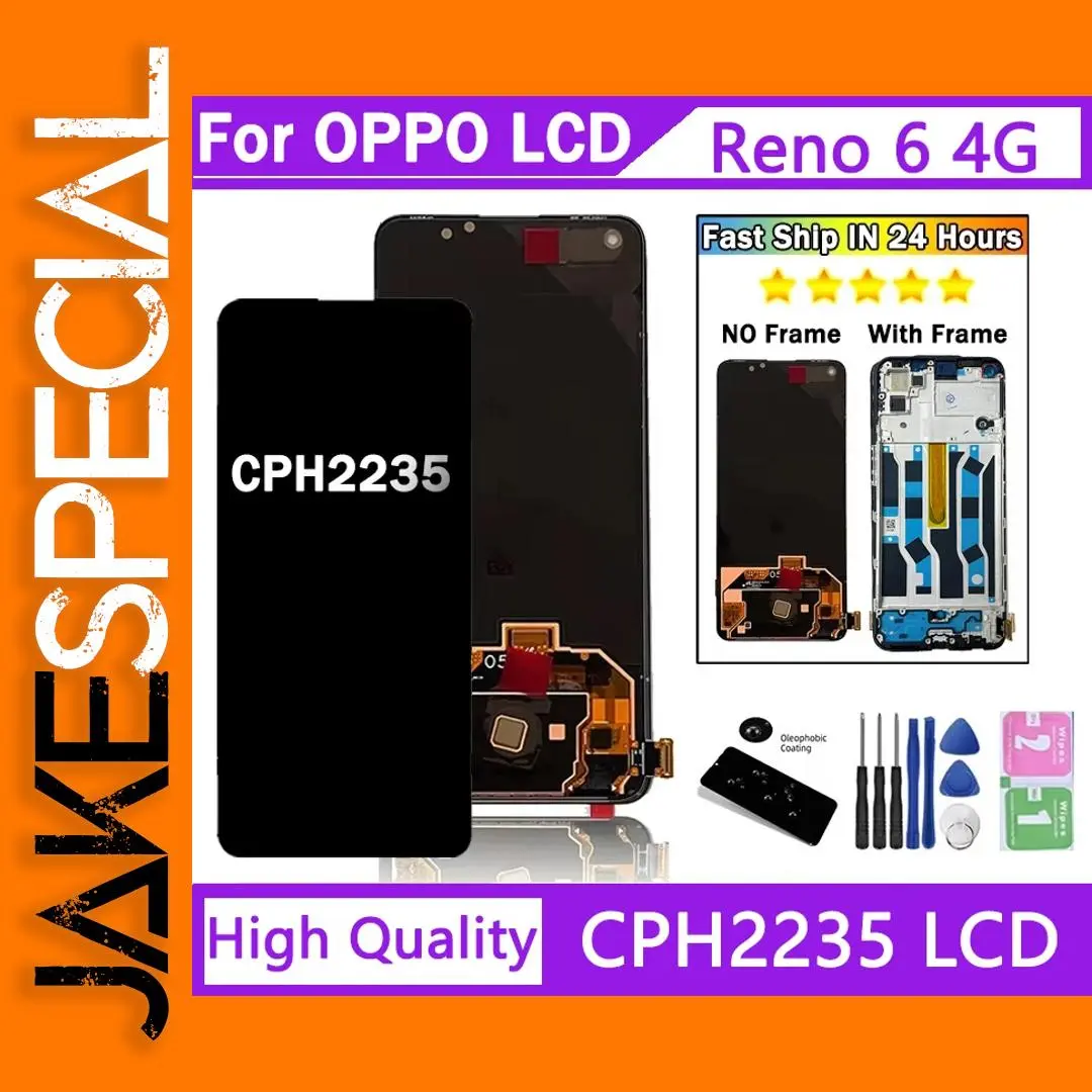 OPPO Reno6 4G/5G LCD Display Screen Replacement 1 OPPO Reno6 4G/5G LCD Display Screen Replacement