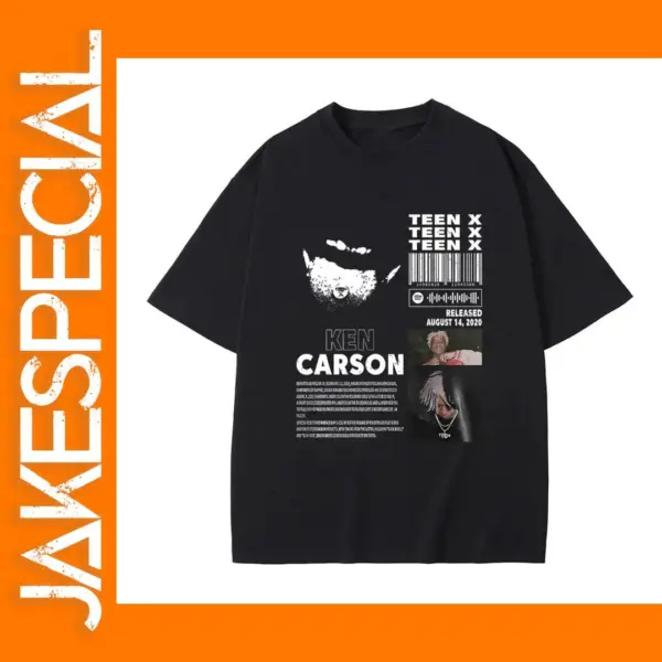Ken Carson Music Graphic T-Shirt for Juniors