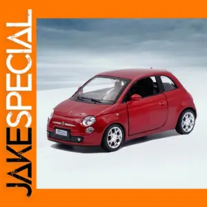 1/28 Scale Fiat 500 Diecast Model Car
