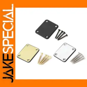Electric Guitar Neck Plate Set with Screws