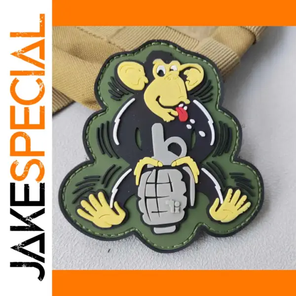 Tactical Monkey 3D PVC Patch for Gear