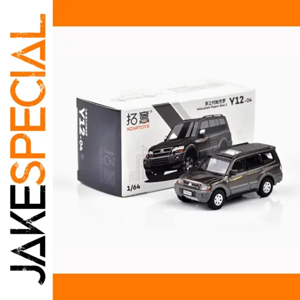 1/64 Scale Diecast Pajero Alloy Model