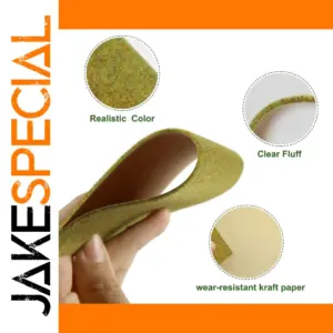 Artificial Grass Mat 12pcs for DIY Projects
