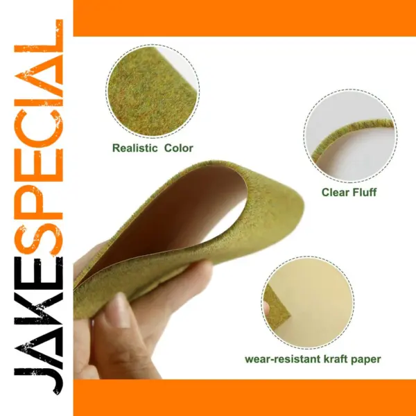 Artificial Grass Mat 12pcs for DIY Projects