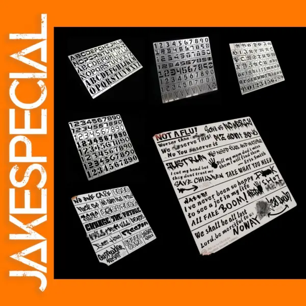 Military Model Stencil for 1/32 and 1/35 Scale