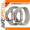 Ultra Glass Case and Band for Apple Watch 44mm