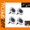 8LED Solar Powered Garden Spotlights IP65