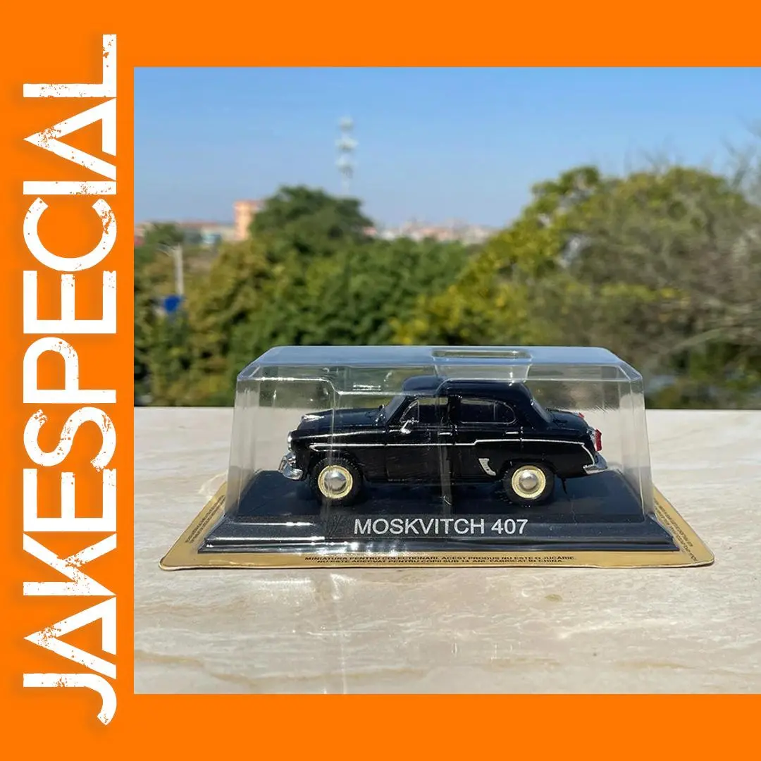 Soviet Moskvitch 407 Diecast Car Model 1:43 1 Soviet Moskvitch 407 Diecast Car Model 1:43