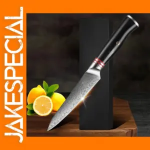 5-Inch Damascus Steel Utility Kitchen Knife