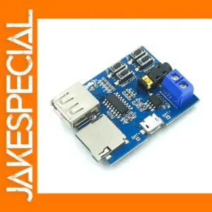 MP3 Decoder Module with Amplifier and USB Support
