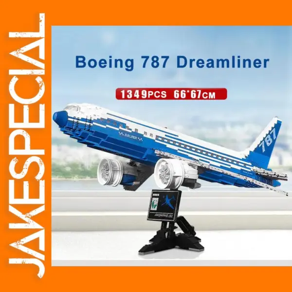 1349PCS Boeing 787 Dreamliner Building Blocks