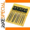 10-Piece Needle File Set for Crafts