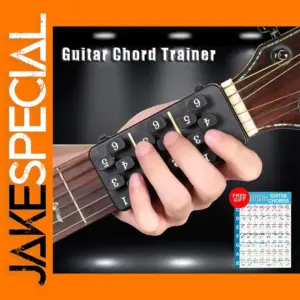 Portable Guitar Chord Trainer with Free Chart