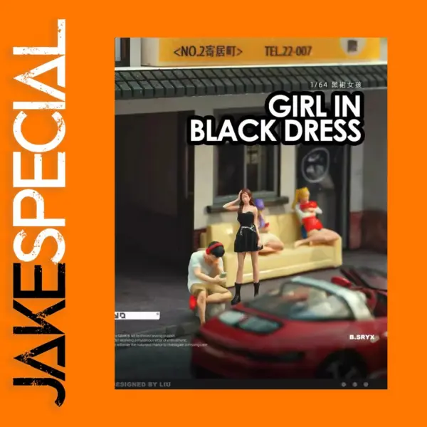 1:64 Scale Resin Miniature Girl Action Figure