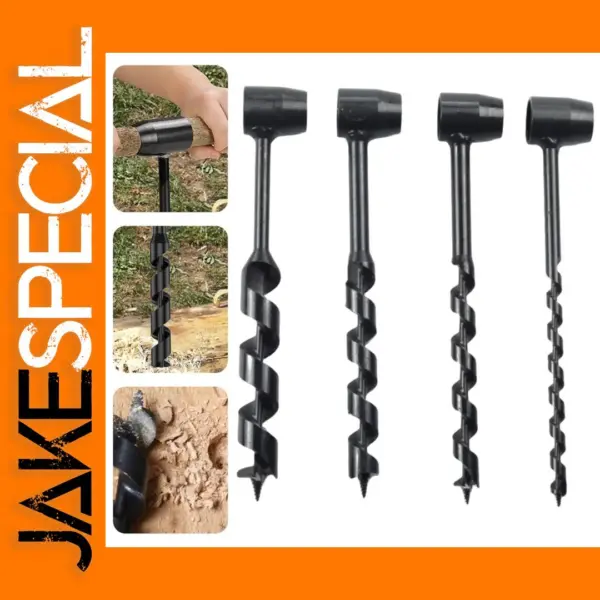 Portable Manual Auger Drill for Woodworking