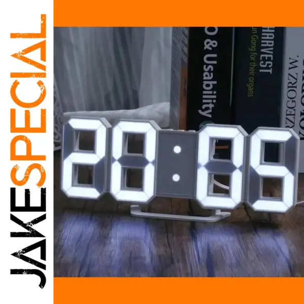 Modern LED Digital Alarm Clock for Home Decor