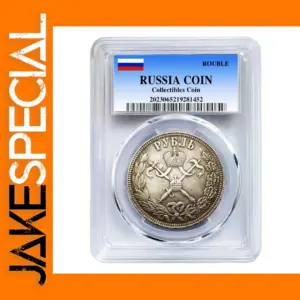 Soviet Silver Rouble Replica Coin in Box
