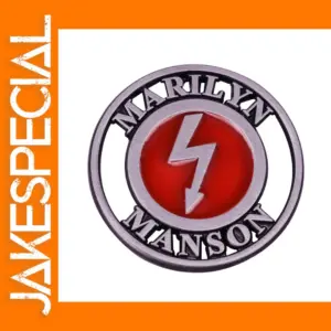 Marilyn Manson Enamel Pin Classic Brooch