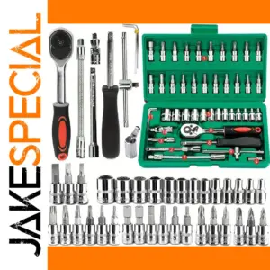 46pc 1/4 Inch Drive Socket Set