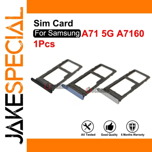 Samsung Galaxy A71 5G Dual Sim Tray Slot