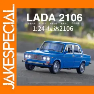 1:24 Metal Lada Retro Sedan Model Car