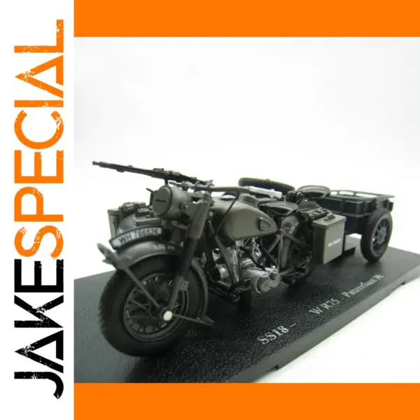 1/24 Scale Diecast Alloy R75 Motorcycle Model