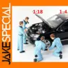 1/18 Resin Garage Scene Repairman Model
