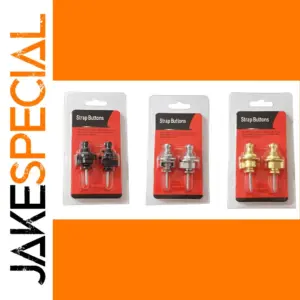 2 Piece Guitar Strap Lock System Set