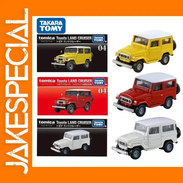 Toyota Land Cruiser Diecast Model Toy Car