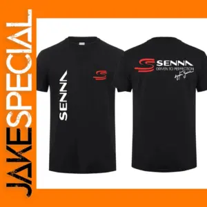 Ayrton Senna Graphic T-Shirt for Men
