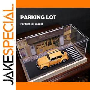 Acrylic Wood Parking Lot Model for 1/32 Scale