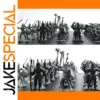 60pcs Medieval Warrior Static Figures Set