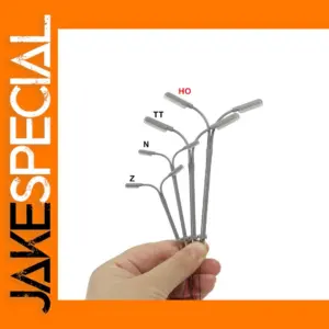 LD04 5pcs LED Street Lamps for Model Layouts